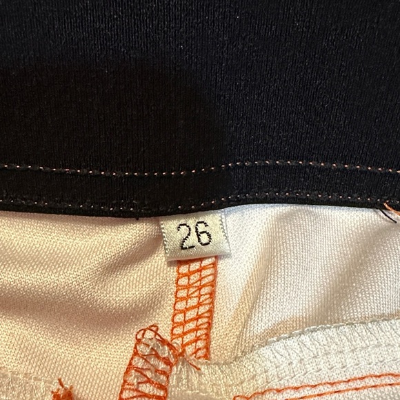 Never worn girls size 26 softball pants - orange - Picture 2 of 7